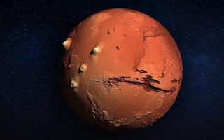 Kakšen je premer Marsa in kakšen je v primerjavi s premerom Zemlje?