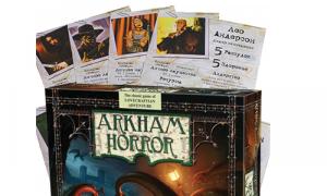 Cthulhu on your desk: Arkham Horror and the Arkham Files series