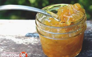 Marmelada iz melone: ​​recepti, preverjeni z leti